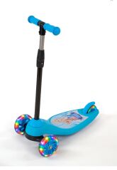 Beren Runner 3 Tekerli  Işıklı Çocuk Scooter Mavi