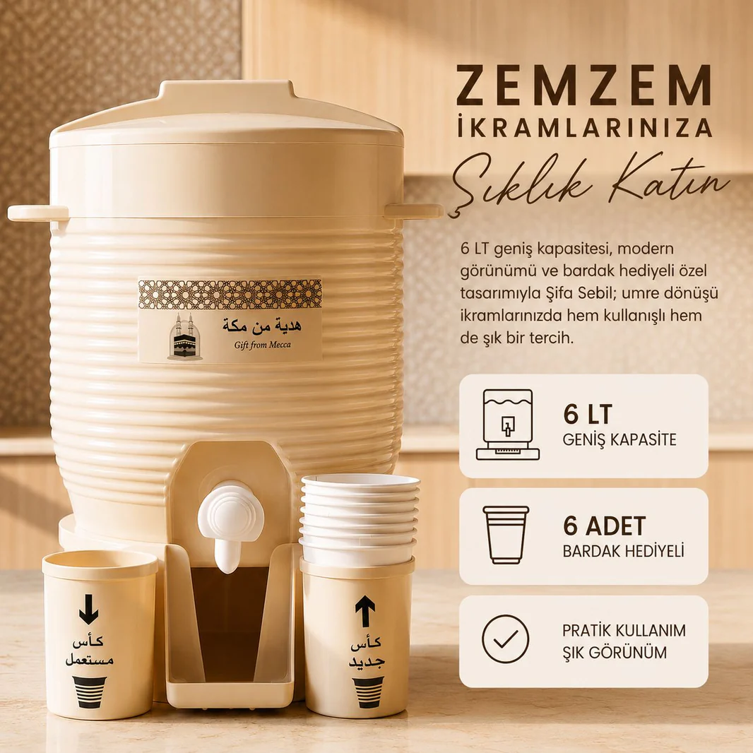 Şifa Sebili 6 Lt