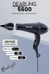 Dearling Tr-5600 Profesyönel Saç Kurutma Makinesi Siyah