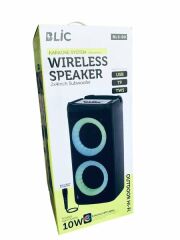 Blic Speaker Hoparlör Karaoke Bluetooth Mikrofonlu 10 W BLS-50 Siyah