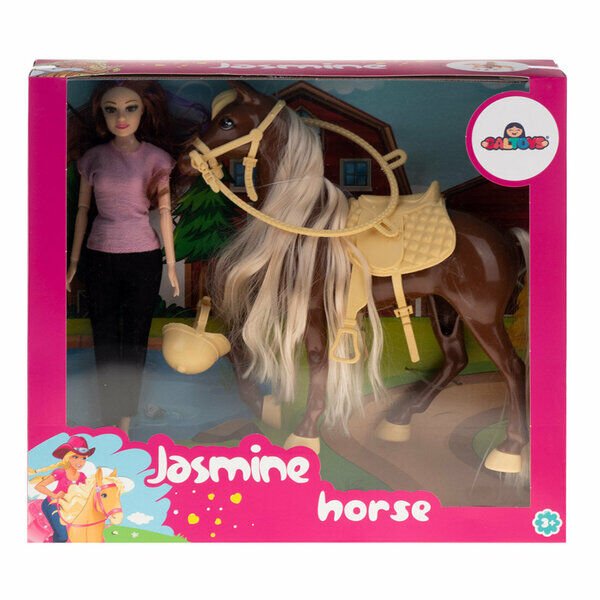 Galtoys Bebek Jasmine Atlı Kutulu Kahverengi