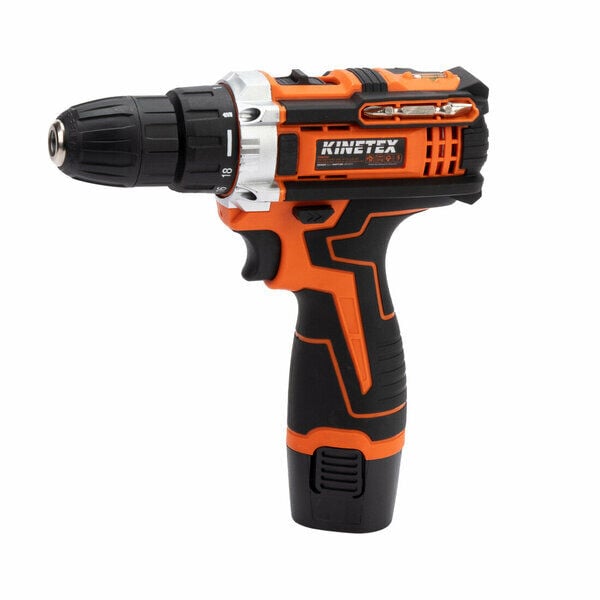 Kinetex Matkap Şarjlı 12V 2 Batarya 1300 Mah KTX-3456 Turuncu