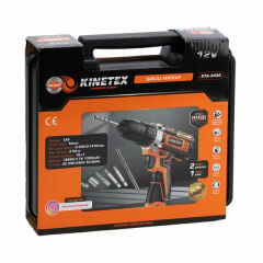 Kinetex Matkap Şarjlı 12V 2 Batarya 1300 Mah KTX-3456 Turuncu