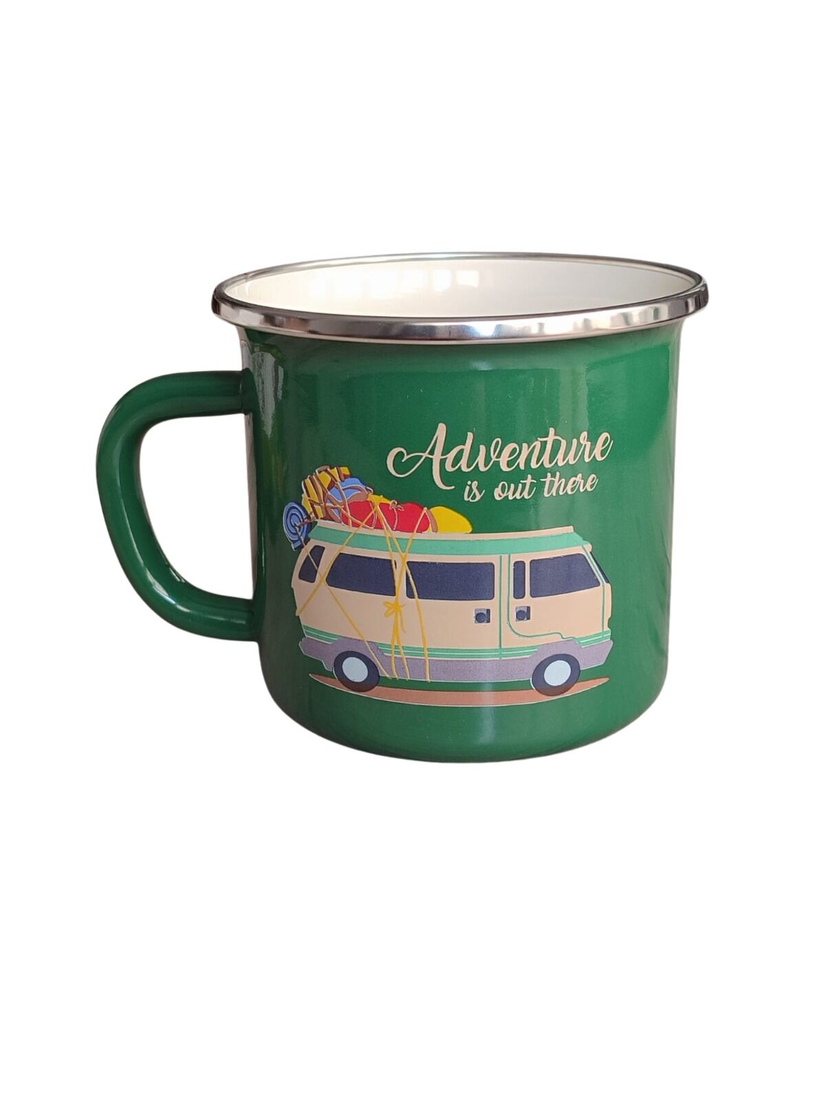 Orcamp Out-1900 Kamp Retro Emaye Bardak Adventure İs Out There Model 330 Cc