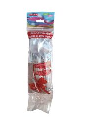 Pratikon Plastik Kaşık 10 Lu Şeffaf