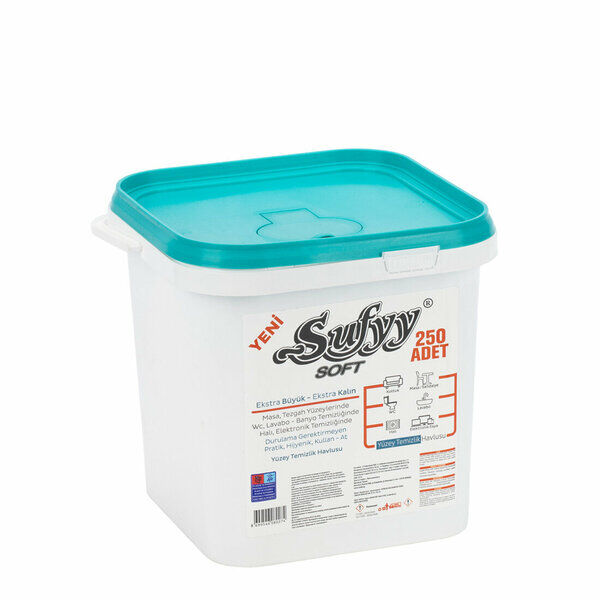 Sufyy Soft Islak Temizlik Havlu Kovalı 250 Li