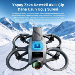 Blic A40 Mini Drone Çift Bataryalı Wi-Fi Kameralı 150 M Menzilli Siyah