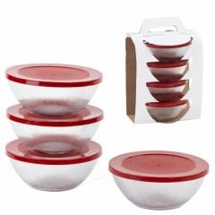 Sigma Saklama Kabı Cam 300Cc Kapaklı Lura