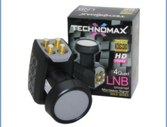 Technomax 4 Lü Lnb Siyah