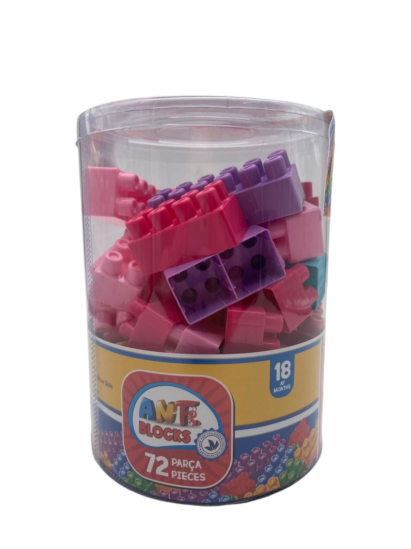 Asya Ant-072P Anti Blocks 72 Parça Karışık Renkli