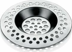 Deniz Lavabo Süzgeci Metal Seyyar Gümüş