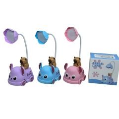 Nevvalife-4 Arabalı Masa Lambası Pembe