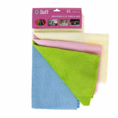 Suff Temizlik Bezi Gül 4 Lü 32X32 Cm 210 Gr