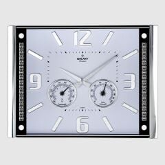 Galaxy 707-G-2 Barometreli Kabartma Rakam Duvar Saati