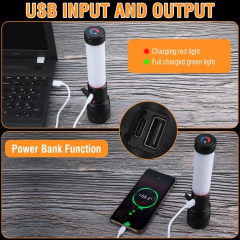 Sdr-T10-Tg 7 Fonksiyonlu Mıknatıslı El Feneri