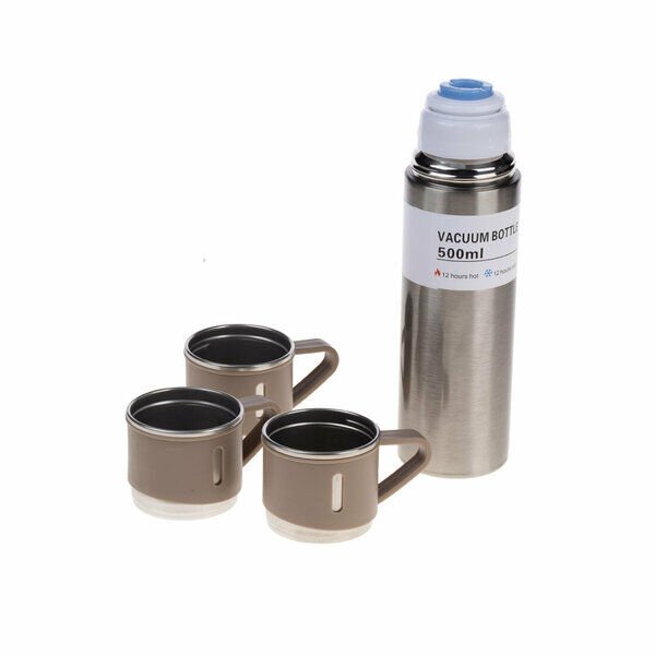 Yakut Termos Çelik Seti 3 Parça 500ml