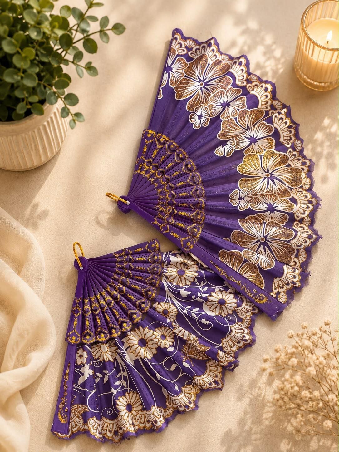 Gold Orion Yelpaze Mor