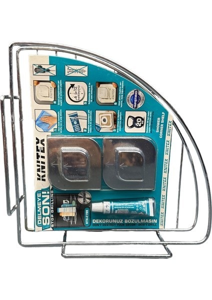 Kinetex Banyo Köşelik Tekli