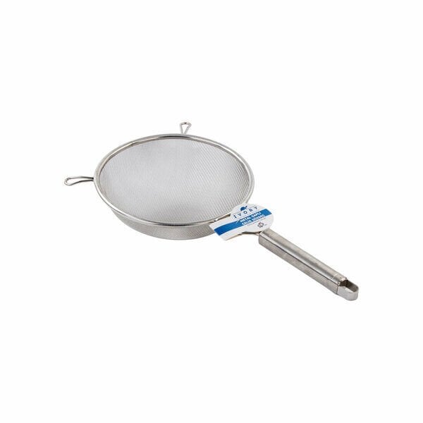 İvory Süzgeç Çelik Metal Saplı 18 Cm Gümüş
