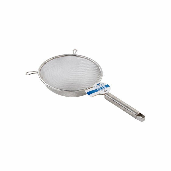 İvory Süzgeç Çelik Metal Saplı 18 Cm Gümüş