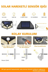 Volemi Solar Aydınlatma Sensörlü Lamba 067