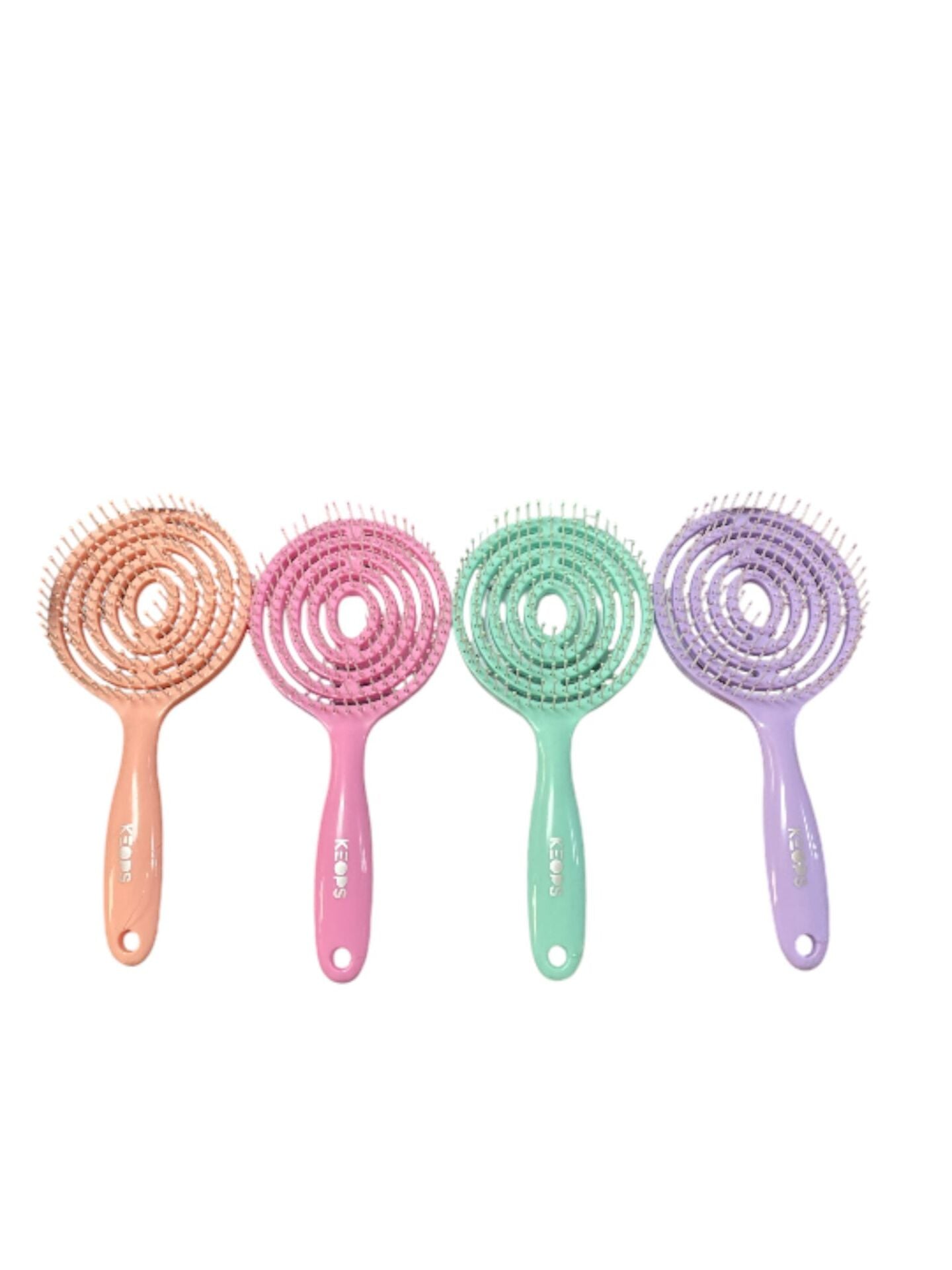 Keops Saç Fırçası 3D Yuvarlak Büyük