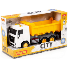 Polesie Damperli Kamyon Sürtmeli City-2 Işıklı Sesli