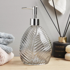 Perotti Sıvı Sabunluk Cam Leaf