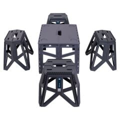 Özgen Plastik 308 4+1 Tank Katlanır Kamp Tabure Masa Set