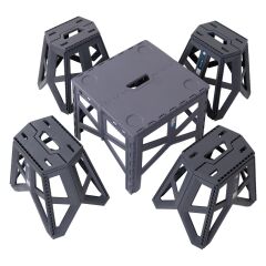 Özgen Plastik 308 4+1 Tank Katlanır Kamp Tabure Masa Set