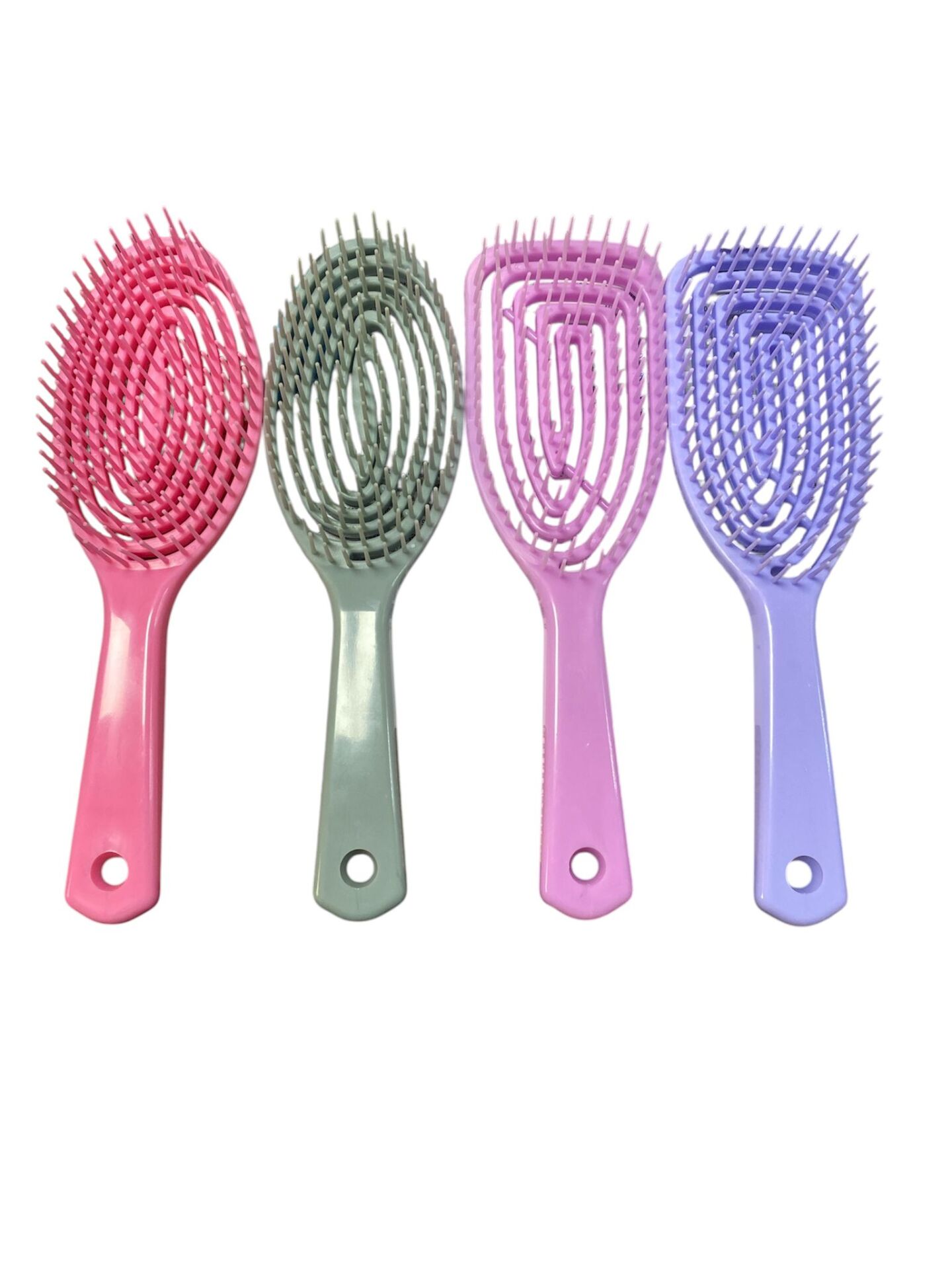 Arga Tarak Saç Plastik Flexible Pembe