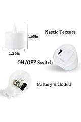 Muhtelif Mum Led Mini Pilli