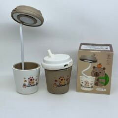 Nevvalife-3 Termoslu Masa Lambası Krem
