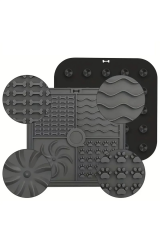 Omilife Köpek ve Kedi Yavaş Yeme Kabı Yalama Matı Katı Sıvı Gıda Silikon Fenomen Ürün