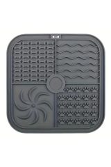 Omilife Köpek ve Kedi Yavaş Yeme Kabı Yalama Matı Katı Sıvı Gıda Silikon Fenomen Ürün