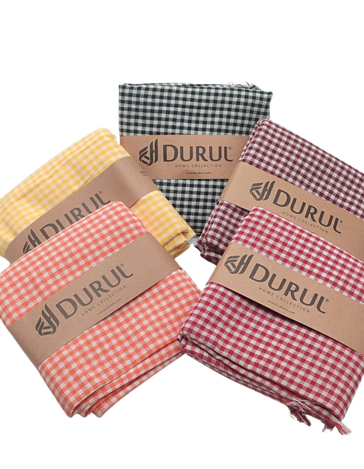 Durul Çok Amaçlı Piknik Örtüsü Pötikareli 165X165 Cm