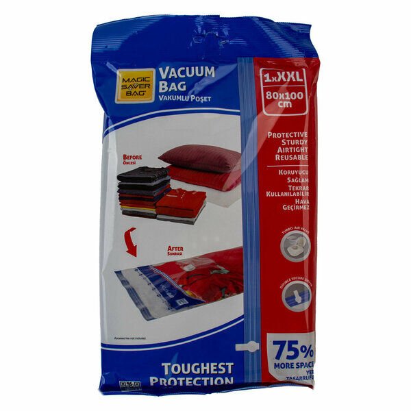 Magic Saver Bag Vakumlu Poşet Hurç Ebat 80X100 XXL