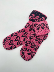 Kapar Yün Patik Desenli