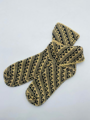 Kapar Yün Patik Desenli