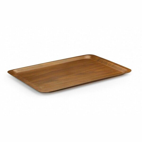 Tria Tepsi Kraft 37 X 53 Cm Kaymaz Ceviz Kestane Mat