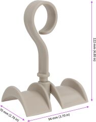 Omilife Dolap için Çanta Askısı Döner Çanta Askısı  Plastik Çanta Tutucu Fenomen Ürün