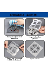 Omilife Banyo Gider Süzgeci 10 Lu Fenomen Ürün