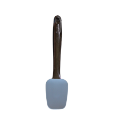 Hane Silikon Spatula  Siyah Saplı Buz Mavi