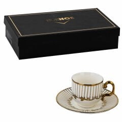 Buenos Fincan Takımı Kahve Yaldızlı 12 Parça