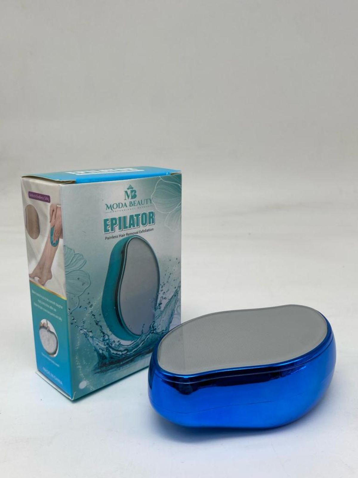Moda Beauty Kristal Epilatör Saks Mavi