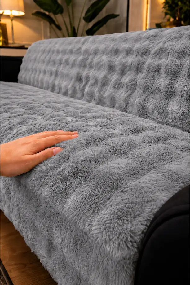 Sarar Bubble Koltuk Örtüsü 175 X 215 Cm Antrasit