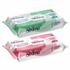 Alo Shine Yüzey Temizleme Mendili 50 Li Pembe