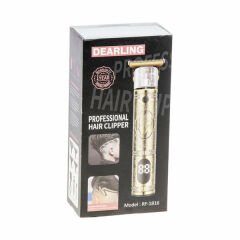 Dearlıng Saç Sakal Kesme Traş Makinesi İskelet Göstergeli Şarjlı