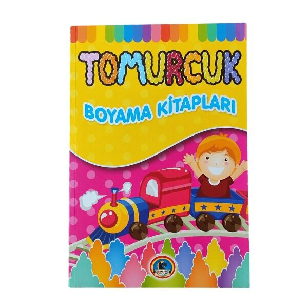 Karatay Yayınları Tomurcuk Boyama Kitabı No:2 - Karışık Renkli