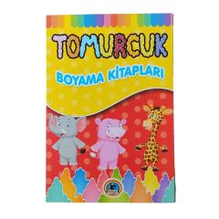 Karatay Yayınları Tomurcuk Boyama Kitabı No:4 - Karışık Renkli